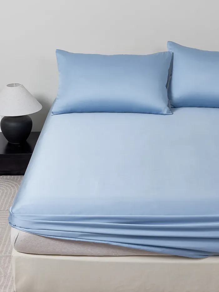 Gentle Green TENCEL Fitted Sheet